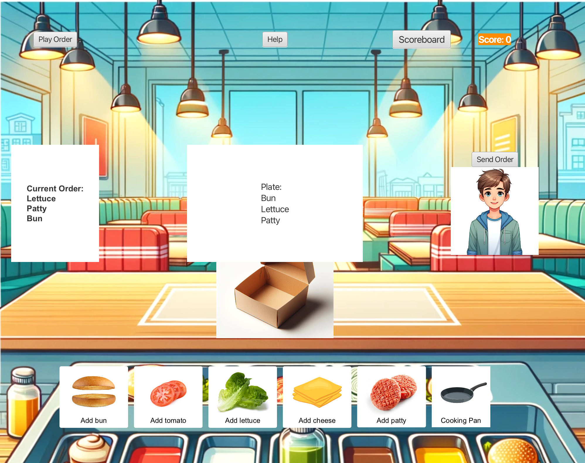 Burger Restaurant Simulator game image